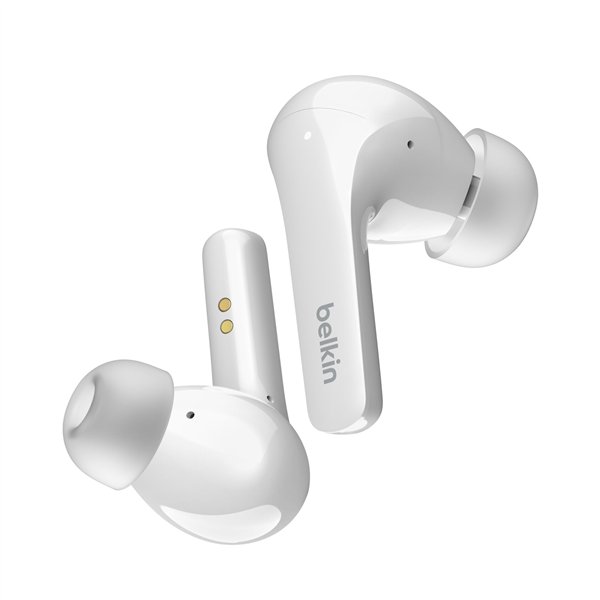 Belkin Soundform Flow ANC In-Ear cuffia wireless bian. AUC006BTWH