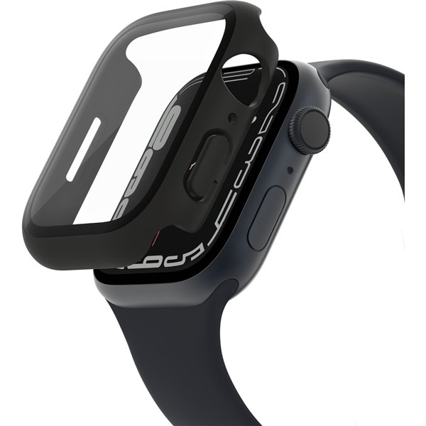 Belkin Temp.Curve protez.sch.360 Apple Watch 4-9/SE 44/45mm nero
