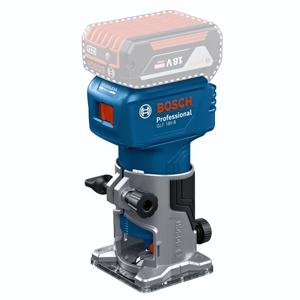 Bosch GLF 18V-8 fresa per laminato a batteria