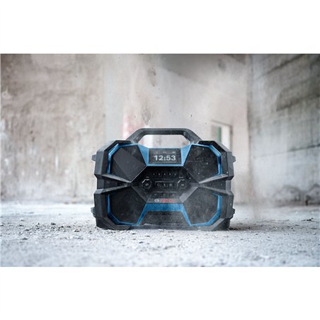 Bosch GPB 18VH-6 SRC radio da cantiere a batt.