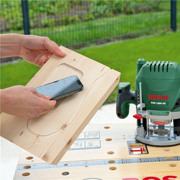 Bosch fresa vertic. POF 1200 AE