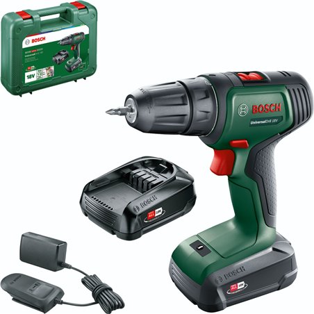 Bosch Universaldrill 18V 2x1.5A
