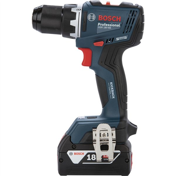 Bosch GSR 18V-65 2x 5,0Ah trapano avvitatore a batteria