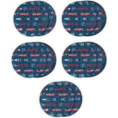 Bosch EXP O780 Foil Sanding Disc Set,150mm,55St