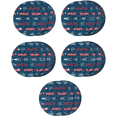 Bosch EXP O780 Foil Sanding Disc Set,150mm,55St