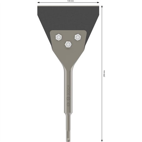Bosch PRO SDS plus Floor Scraper 130x290mm