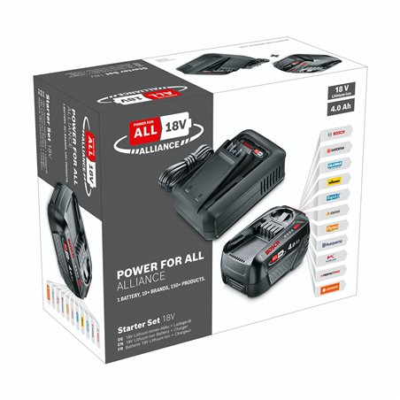 Bosch PBA 18V 4,0Ah + AL 18V-20 Starter Set