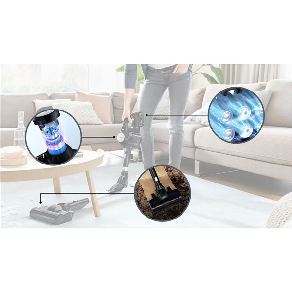 Bosch BSS 715 FRSH Unlimited 7 nero