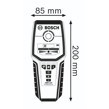Bosch GMS 120-27 rilevatore