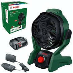 Bosch UniversalFan 18V-100 Akku-Ventilator mit Akku