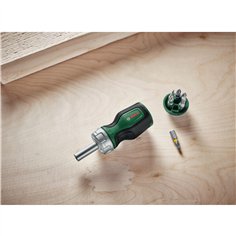 Bosch DIY Kurzschraub.+6Bits (PZ,PH,SL,TX,H) 2