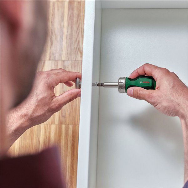 Bosch DIY Kurzschraub.+6Bits (PZ,PH,SL,TX,H)