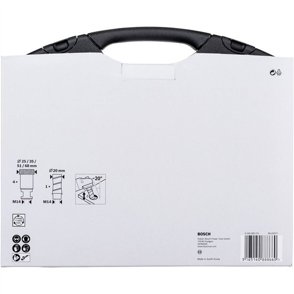 Bosch DIA-Set DrySpeedBo+Milling Cutter