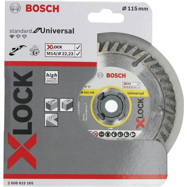 Bosch X-LOCK DIA-TS 115x22 23 Sf. Univ.