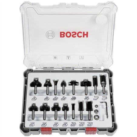 Bosch set frese Mixed 15 pezzi