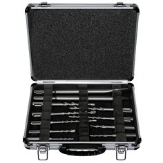 Bosch set di punte e scalpelli SDS-Plus 11 pz. in valigetta