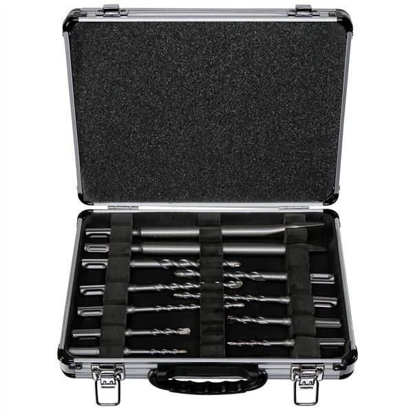 Bosch set di punte e scalpelli SDS-Plus 11 pz. in valigetta