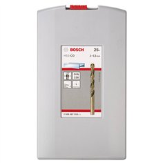 Bosch set punte per metal. HSS-C con custodia 25 pz. 1,0-13,0 mm 2