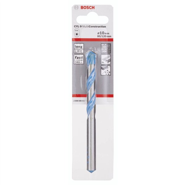 Bosch 1 CYL-9 punta MultiConst. 10x80x120mm