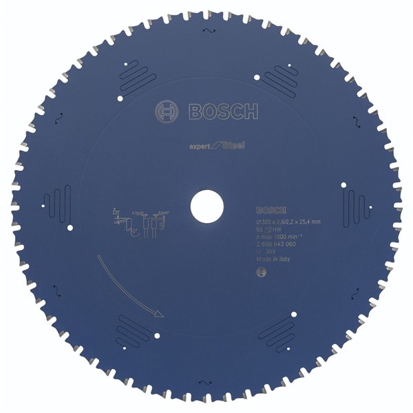 Bosch lama per sega circ. EX SL B 305x25,4-60