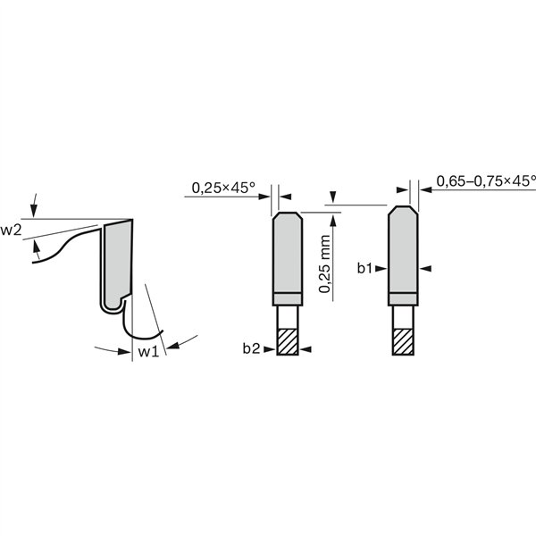 Bosch lama per sega circ. EX SL B 305x25,4-60