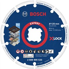 Bosch X-LOCK dischi diamantati 125x22.23mm