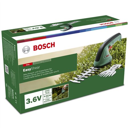 Bosch EasyShear cesoia da giardinaggio a batt.