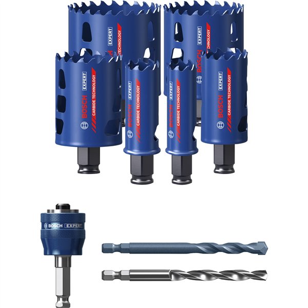 Bosch EXPERT ToughMaterial univ. sega a tazza universal 9 pz.