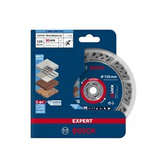Bosch EXPERT X-LOCK Multi Material 125 x 22,23 x 2,4 x 12 2