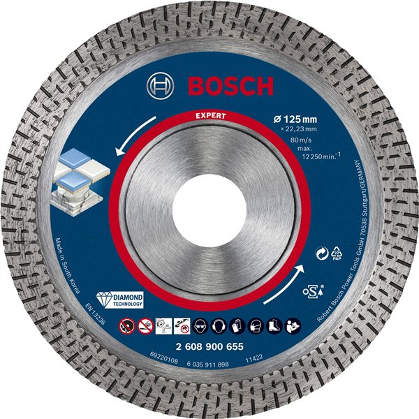 Bosch EXPERT HardCeramic Diamant mola 125x22.23x1.4x10