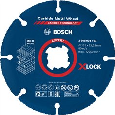 Bosch  X-LOCK CMW 125x22.23mm EXPERT