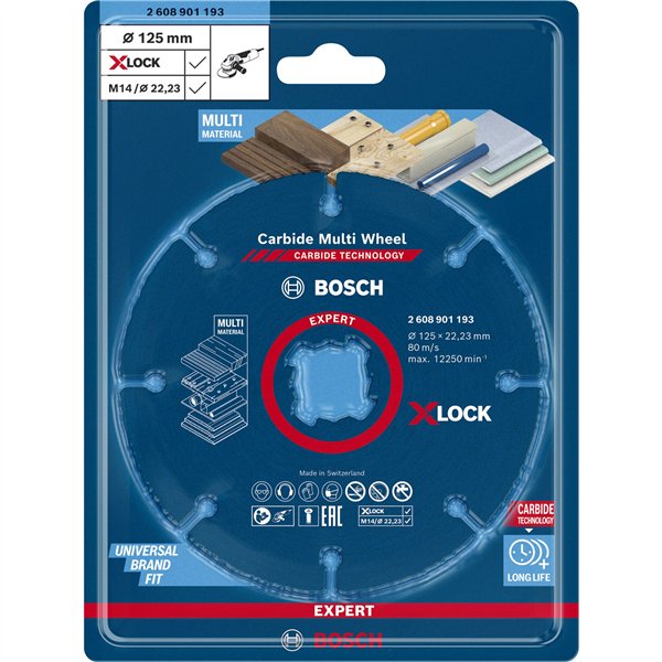 Bosch  X-LOCK CMW 125x22.23mm EXPERT