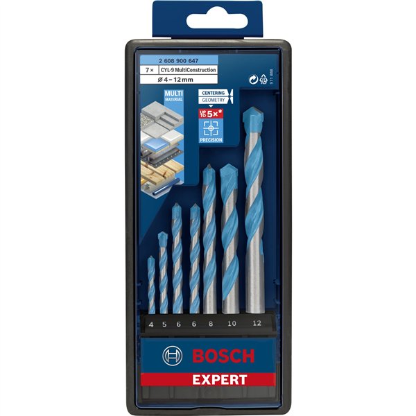 Bosch  CYL-9 MC set punte 7pz. EXPERT