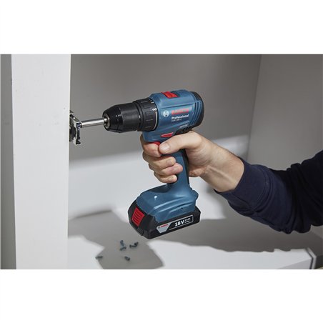 Bosch GSR 18V-45 (2x2,0Ah, 82AC, L-Case