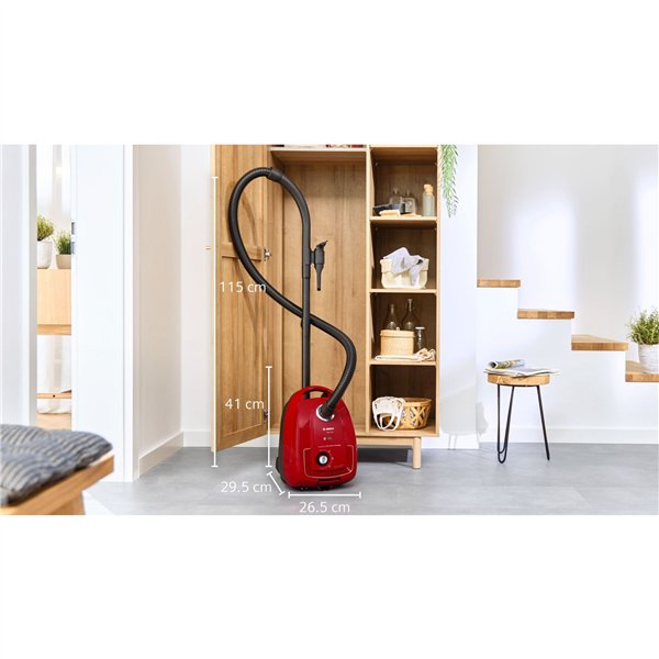 Bosch BGD38RD1H Serie 4, aspirapolvere c. sacch.