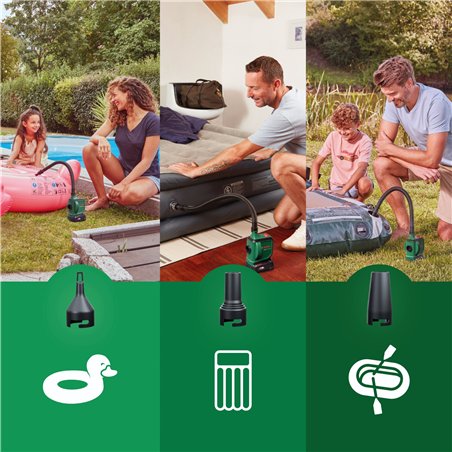 Bosch EasyInflate 18V BT compressore a batteria