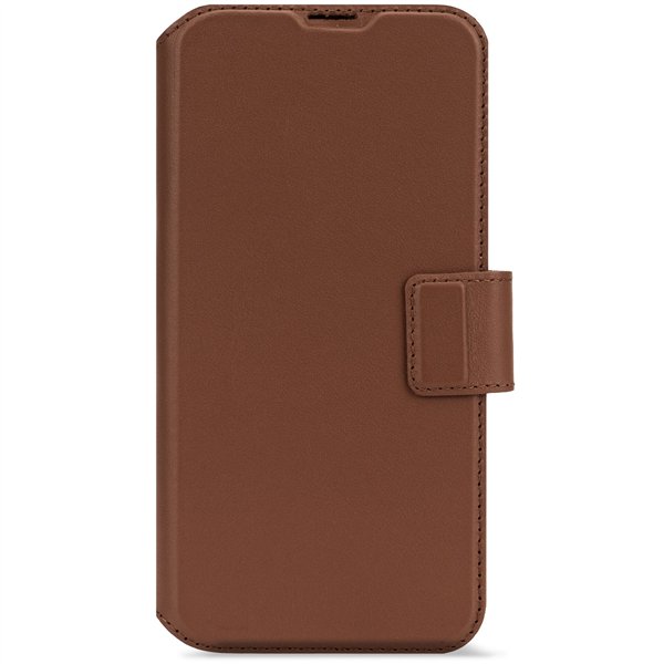 Decoded Leather Detachable Wallet iPhone 16 Pro Tan
