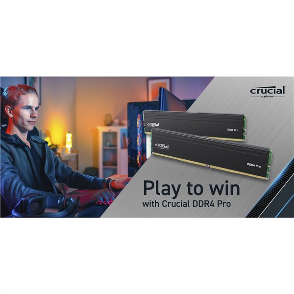 Crucial Pro DDR4-3200 Set 64GB 2x32GB UDIMM CL22 (16Gbit)