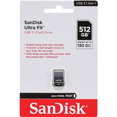 SanDisk Cruzer Ultra Fit   512GB USB 3.1         SDCZ430-512G-G46