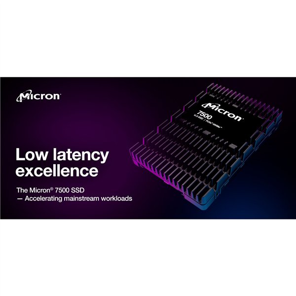 Micron 7500 PRO 15360GB U.3 (15mm) TCG-Opal-Enterprise