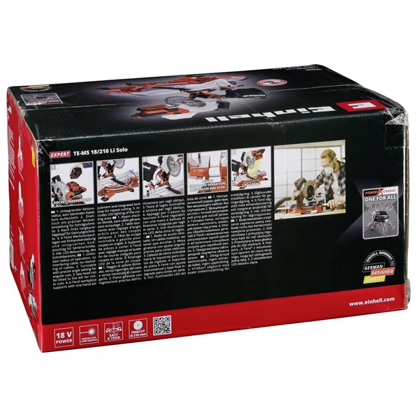 Einhell TE-MS 18/210 Li Solo troncatrice a batteria