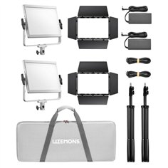 Godox Litemons LP600R 2x Kit pannello luminoso LED RGB