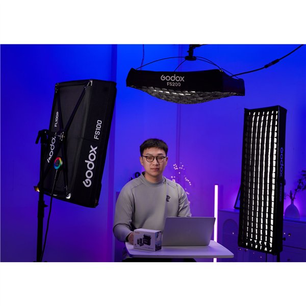 Godox FL200SR K1 con accessorio RGB LED Lampada flessibile