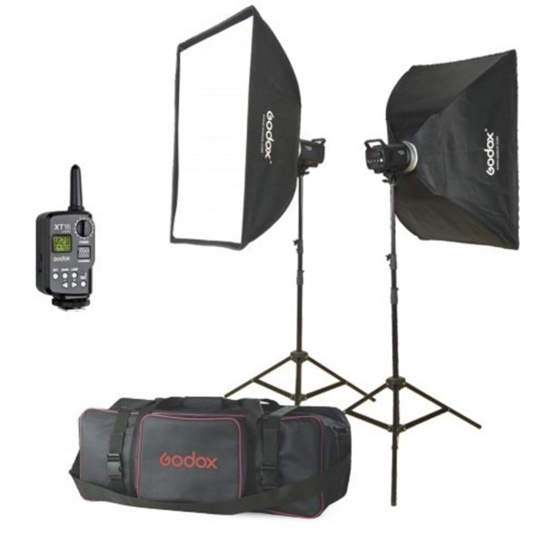 Godox M200-F Studio-Kit set flash da studio 2 x 200Ws