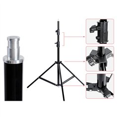Godox 303 stativo per lampade mass. 260cm 2