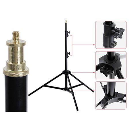 Godox 304 stativo per lampade mass. 200 cm