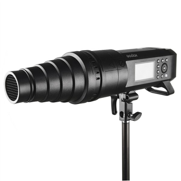 Godox SN-01 Snoot con Bowens Bajonetta