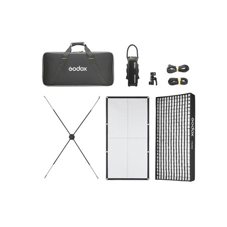 Godox F400Bi illuminatore da studio LED fles.