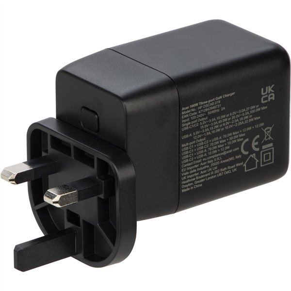 Acer GaN Charger USB-C/USB 100W