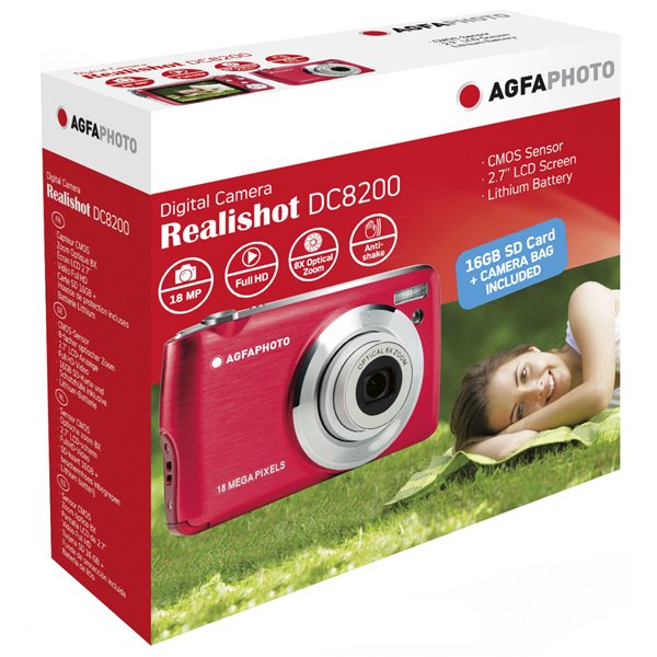 AgfaPhoto Realishot DC8200 rosso